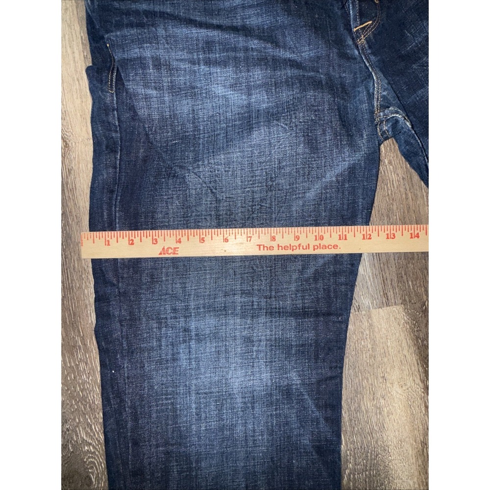 Hudson Blue Denim Jeans Men's Size 38 Button Fly Made In USA - Picture 13 of 14